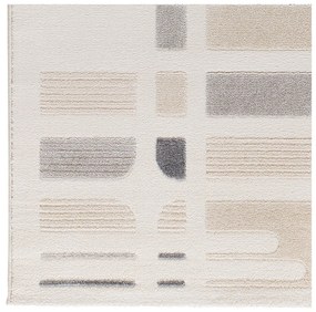 Килим в светлосиво и слонова кост 160x230 cm Flora – Universal
