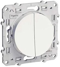 SE Сериен ключ 10А цвят Бял Odace  /до изчерпване/ - S520211