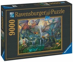 Пъзел Ravensburger The Magic Forest of Dragons (9000 Части)