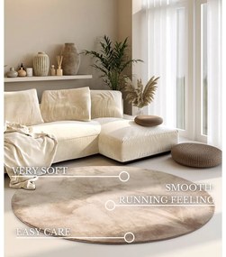 Кремав кръгъл килим ø 160 cm Leon – Villeroy&amp;Boch