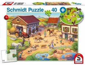 Пъзел Schmidt Spiele Ферма 40 Части