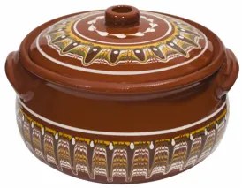 Керамичен гювеч с троянска шарка 7.5л /КК - Horecano