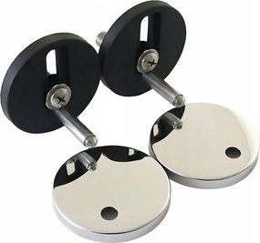 Тоалетна чиния Rea Carlo white Mini Flat Gold Edge