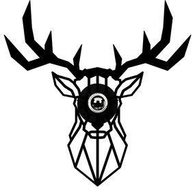 Черна стенна лампа – Opviq lights