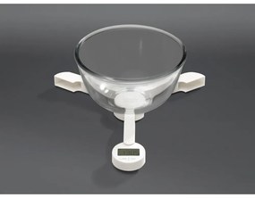 TriScale Бяла сгъваема цифрова кухненска скала TriScale™ - Joseph Joseph