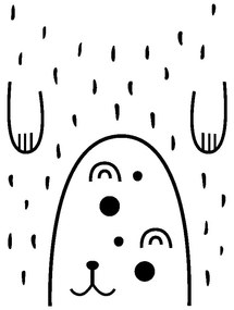 Щастливо мече - стикер за стена - Ambiance