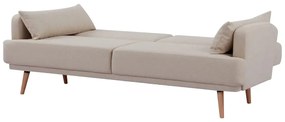 Триместен разтегателен диван atmosphera Jack, 214х86х83 cm, Бежов