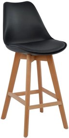 Бар стол Fiona-черен (4) парчета