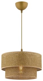 Полилей на кабел ECHO 1xE27/60W/230V кафяв