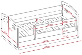 Детско легло Julia-140 x 80