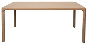 Трапезна маса от декор от ясен 90x180 cm Storm – Zuiver