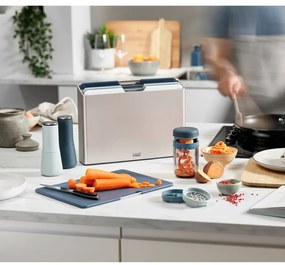 Комплект от 2 сини мелнички за сол и пипер Milltop Sky - Joseph Joseph