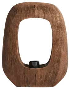 Кафява настолна лампа (височина 30 cm) Kelafo – Light &amp; Living