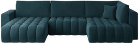 Ъглов диван Bonita-Petrol-Left