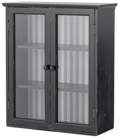 Черна висяща витрина от масивна ела 51,5x66,5x22,5 cm Hazem – Bloomingville