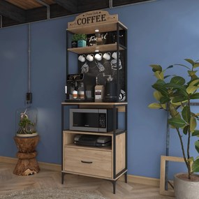 Многофункционален шкаф JE154, цвят Орех