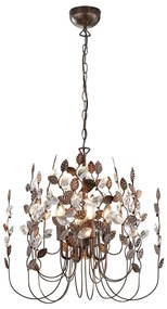 Висящо осветително тяло в бронзов цвят ø 52 cm Napoli – Trio