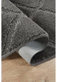 Антрацитни килими за баня в комплект от 2 бр. 50x80 cm Cizgili – Foutastic