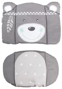 Сива подложка за детски стол за хранене Indibär – Roba