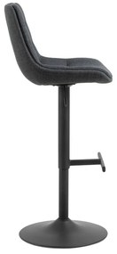 Сив бар стол с регулируема височина (височина на седалката 65 cm) Adisa – Actona