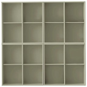 Висяща библиотека в цвят каки 140x140x27 cm Mistral – Hammel Furniture