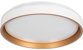 Kanlux 37328 - LED Плафониера SOLN LED/17,5W/230V Ø 38 см бял/златист