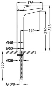 Кран за тоалетна TEOREMA TAG