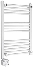 Лира за баня Adler AD 7824, 600W, 13 нагревателни ленти, LED контролер панел, , IP24, Бял