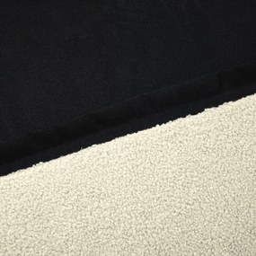 Кафяв детски пуф от букле Clip Clap 90 – SLOWDOWN