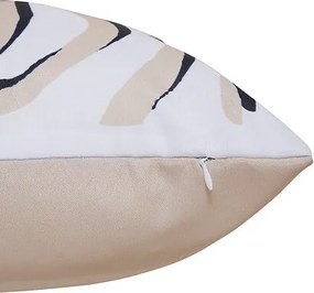 Калъфка за външна възглавница atmosphera Tileo, Бежов, 40×40 cm