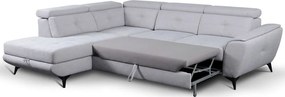 Ъглов диван Lionel-Right-Gray