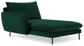Тъмнозелено кадифено кресло за отдих (в левия ъгъл) Vienna - Cosmopolitan Design