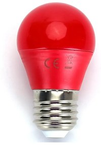 LED Крушка G45 E27/4W/230V червена - Aigostar
