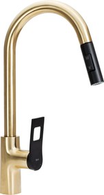Смесител за кухня Rea SOUL Gold Black