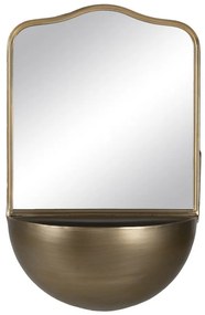 Стенно огледало с рафт 37x40 cm – Ixia