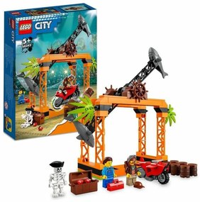 Playset Lego 60342 City Stuntz Stunt Challenge: Shark Attack (122 Части)