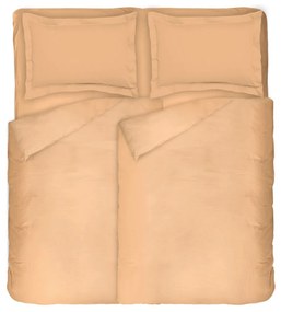 Спално бельо от памучен сатен в цвят праскова от Dilios