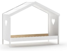 Бяло легло за къща 90x200 cm Amori - Vipack