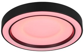 Черно-бяло LED осветително тяло за таван ø 40 cm Arco – Trio