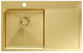 Стоманена мивка RUSSEL 111 Gold