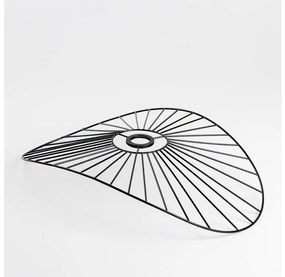 Универсален абажур CURITIBA 40x56 см, черен