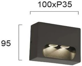 Аплик Viokef Poros-Leuko-Дължина: 10 cm