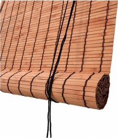 Оранжева бамбукова ролетна щора 150x160 cm Zeva – Gardinia