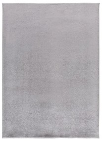 Сив килим от микрофибър 160x220 cm Coraline Liso – Universal