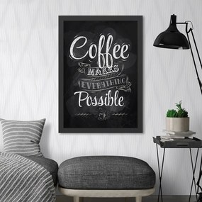 Картина 40x55 cm Coffee - Wallity