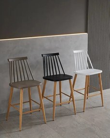 Бар стол Nolan-черен (4) парчета