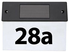 Grundig - LED соларен номер за врата LED/1,2V 600 mAh IP44