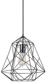 Индустриално висящо осветление черно - Framework Basic