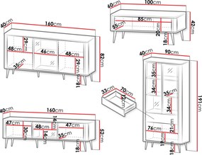 Холна секция Marly Reg