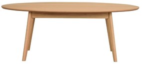 Масичка за кафе в дъбов декор в естествен цвят 130x65 cm Yumi - Rowico